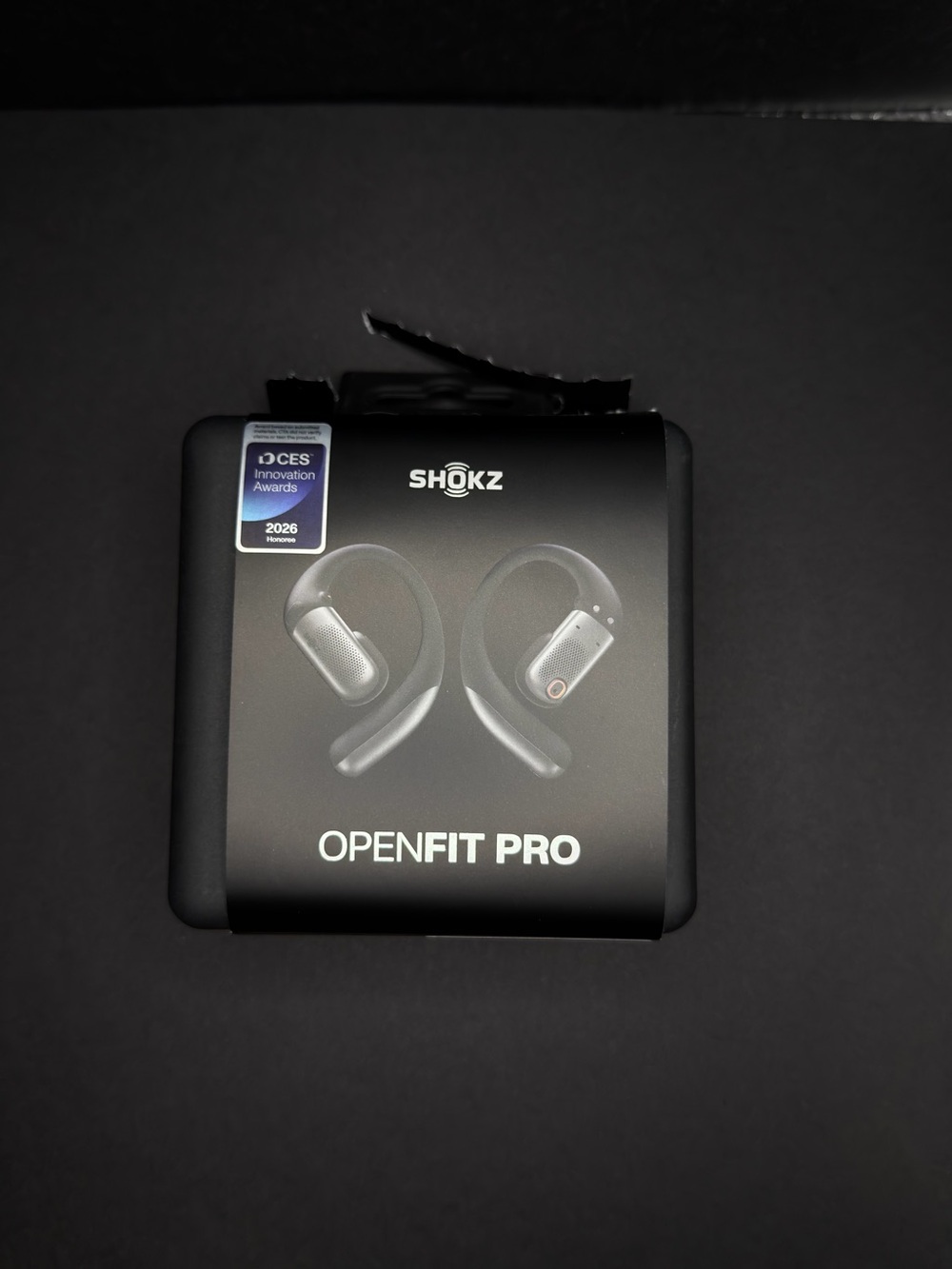 Shokz OpenFit Pro Bone Conduction Headphones - Black